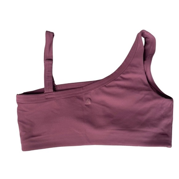 Vitality Cloud II Asym Sports Bra One Shoulder Mauve XL Yoga‎ Pilates - Picture 4 of 6